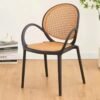 Victory Calista Arms Chair – durable, stackable plastic chair with armrests for indoor and outdoor settings