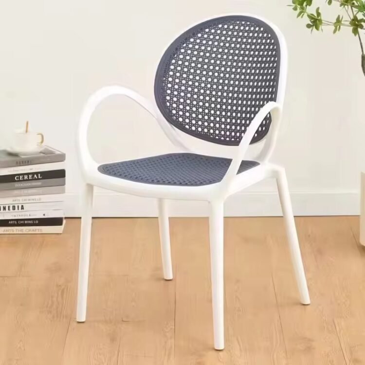Victory Calista Arms Chair – durable, stackable plastic chair with armrests for indoor and outdoor settings