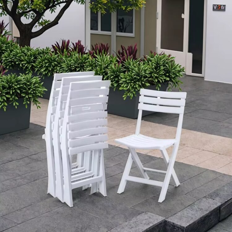 view-zebra plastic chair